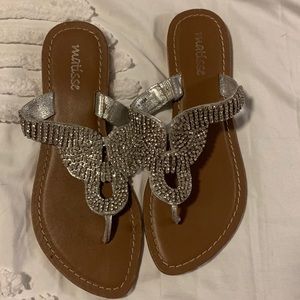 Size 8 Matisse Rhinestone Sandal